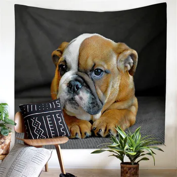 

Dog Hanging Tapestry Dachshund Siberian Husky Chihuahua Wall Hanging Blanket Hotel Decorate Large Custom Woven Tapestries