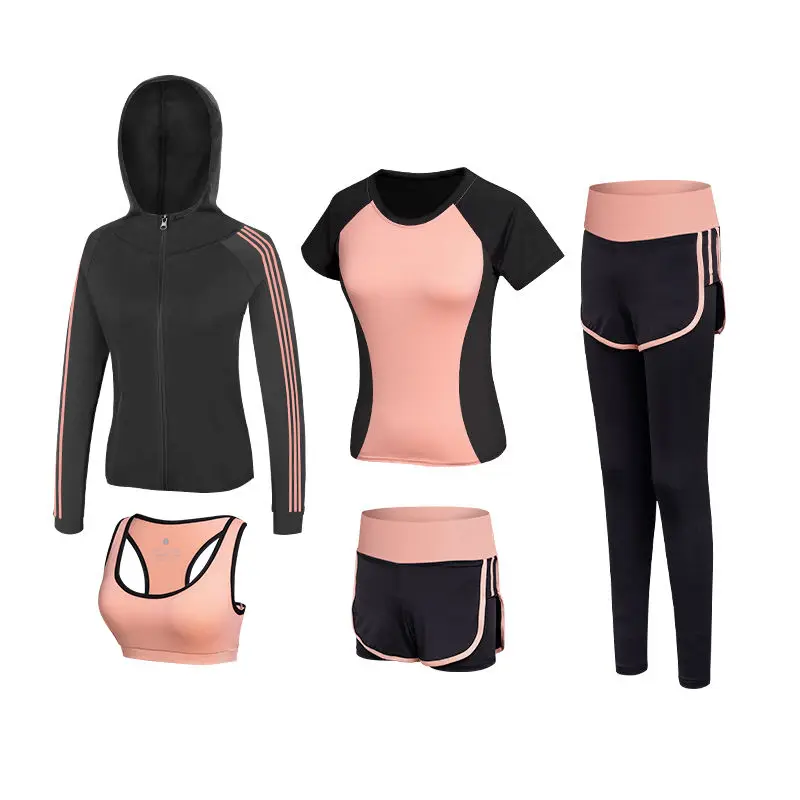 

BWB1998 Tracksuit Wife Women's Quick-drying Clothes Women's Summer Professional Running Fitness Clothes two piece set women