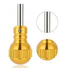 Татуировка противоскользящая ручка трубка зажим с автоматической блокировкой Картридж ручка для тату машина картридж иглы поставка l