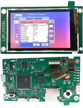 

IPS 2.6 inch TFT LCD Screen with Adapter Board TK499 Chip Development Board Intelligent Display Screen240*400
