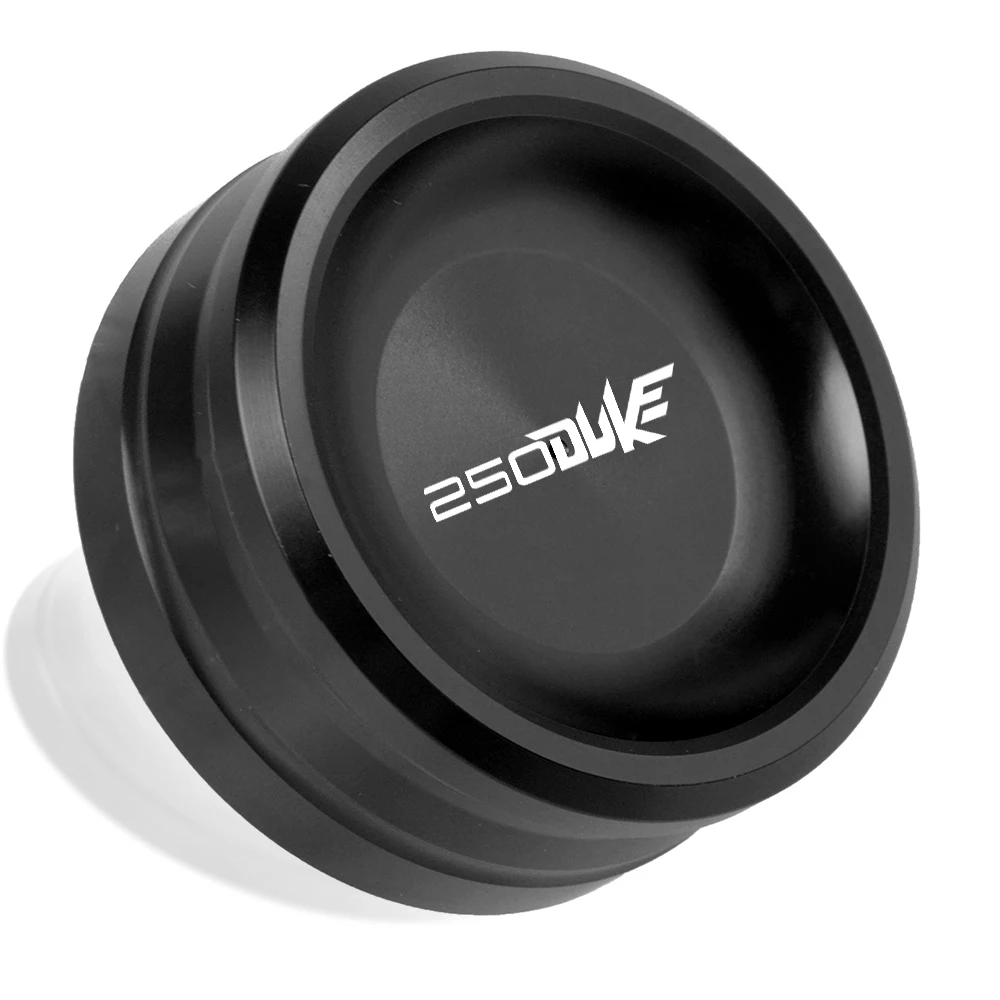 black with logo CNC мотоцикл мощность производительность масляный топливный фильтр бак двигателя крышка для KTM DUKE 250 250duke- DUKE250 - Цвет: black with logo