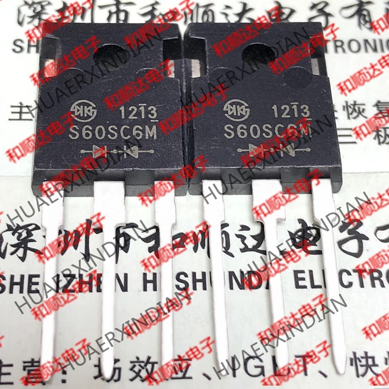 5 шт., новые оригинальные кнопки S60SC6M-247 60V 60A