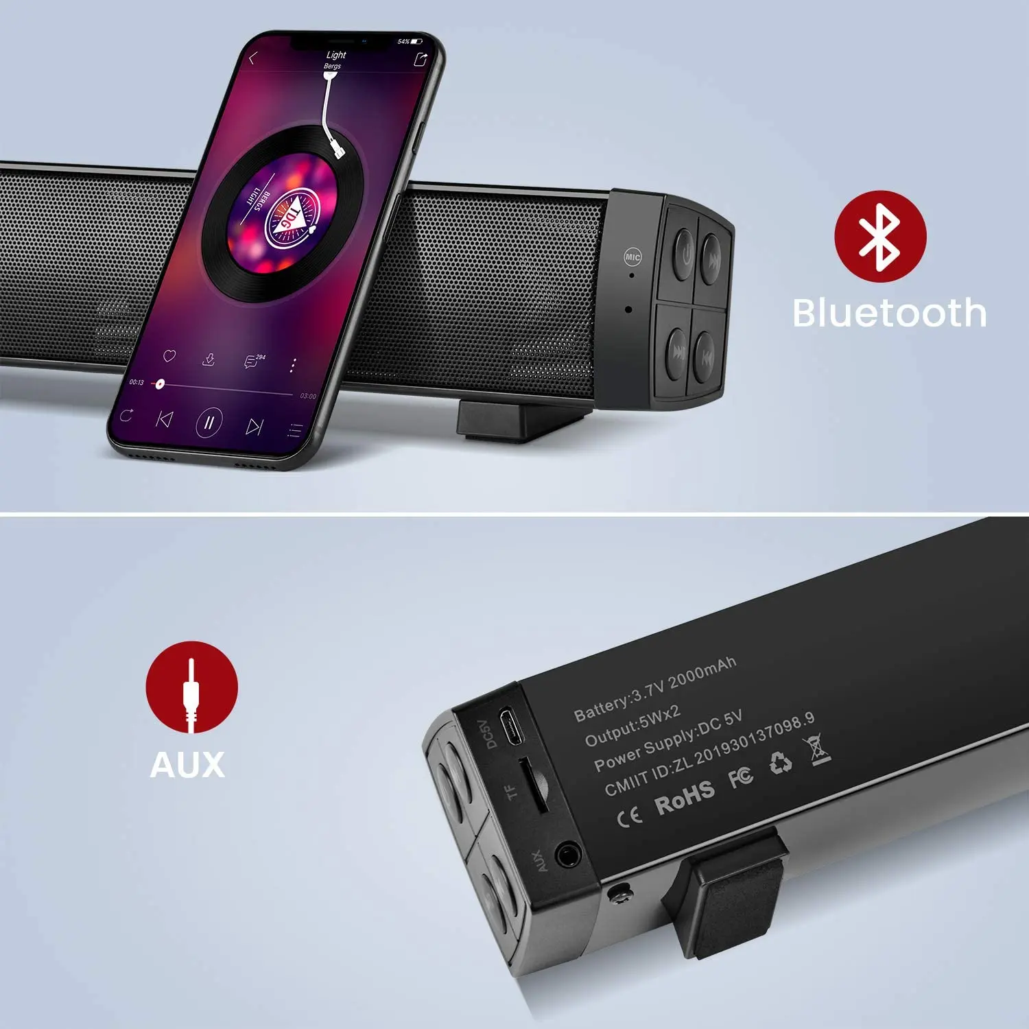 беспроводной саундбар с bluetooth беспроводной саундбар с bluetooth