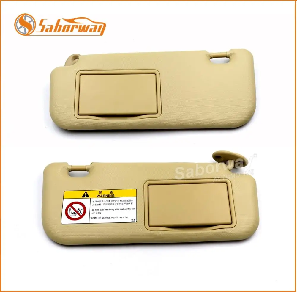 

Автомобильные аксессуары Saborway, солнцезащитный козырек с зеркалом для макияжа и винтами для Corolla 2014-2017 74320-02B21 74310-02K91