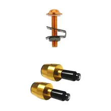 Пара алюминиевых ручек для руля, концевые слайдеры с 10x M6, набор зажимов для быстрого крепления