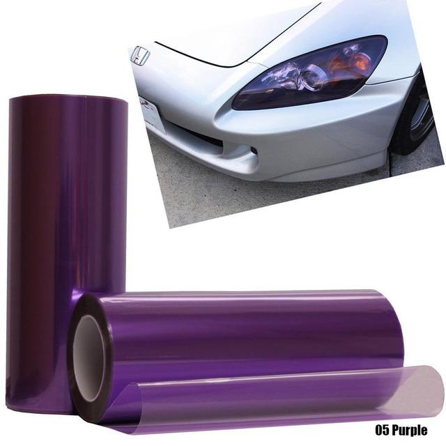 Car Tint Fashion Headlight Taillight Fog Light Vinyl Smoke Film Sheet Sticker Cover Car Styling For All Cars Accessories