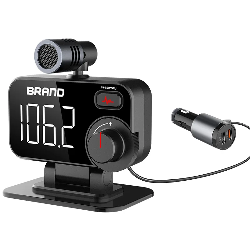 Автомобильный Bluetooth FM трансмиттер CDEN MP3 плеер с поддержкой TF карты функцией