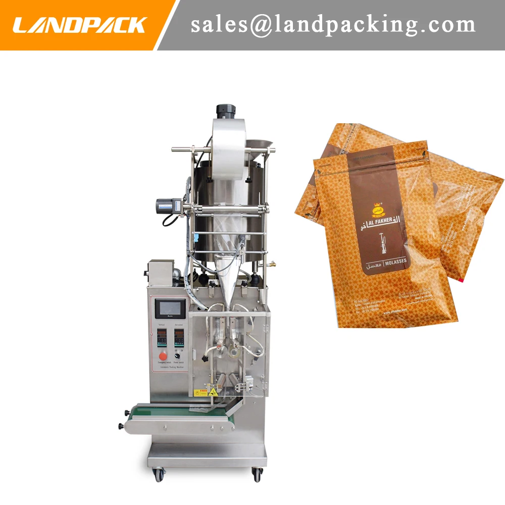 

Molasses Vertical Form Fill Seal Machine Syrup Plastic Bag Weigh Filler Packaging Machine