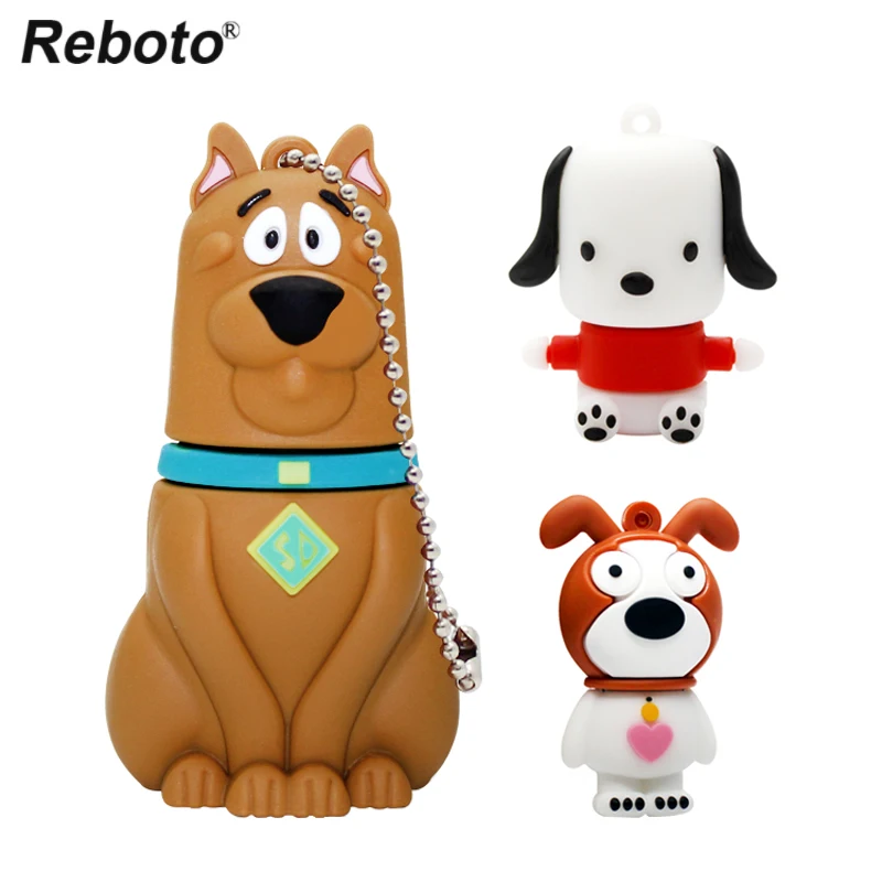 Reboto Dogs-memoria USB de dibujos animados, Pendrive de 8gb, 32gb, lápiz de memoria USB