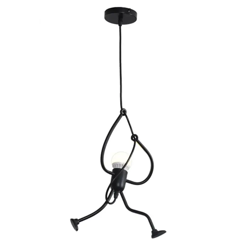 

1pc Swing Light Morden Vintage Retro Creative Pendant Lamp Ceiling Lamp Droplight Iron Art