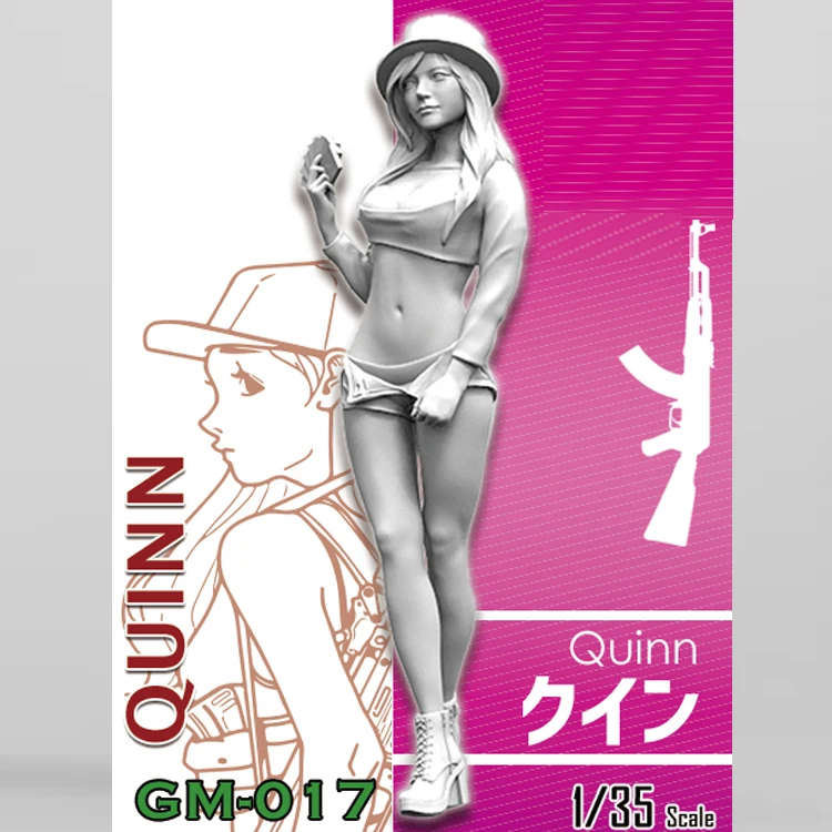 

1/35 Quinn, Resin Model figure, GK, Unassembled and unpainted kit