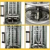 Household Electric Oven Vertical Automatic Spin Smokeless Stainless Steel High Capacity Intelligent Temperature Electricity Oven 6