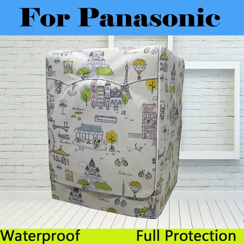 

Washing Machine Cover Home Sunscreen Waterproof Protector Case For Panasonic NA-F70B5 NA-W80H2ARB NA-F70B3HRB2 NA-127VB3