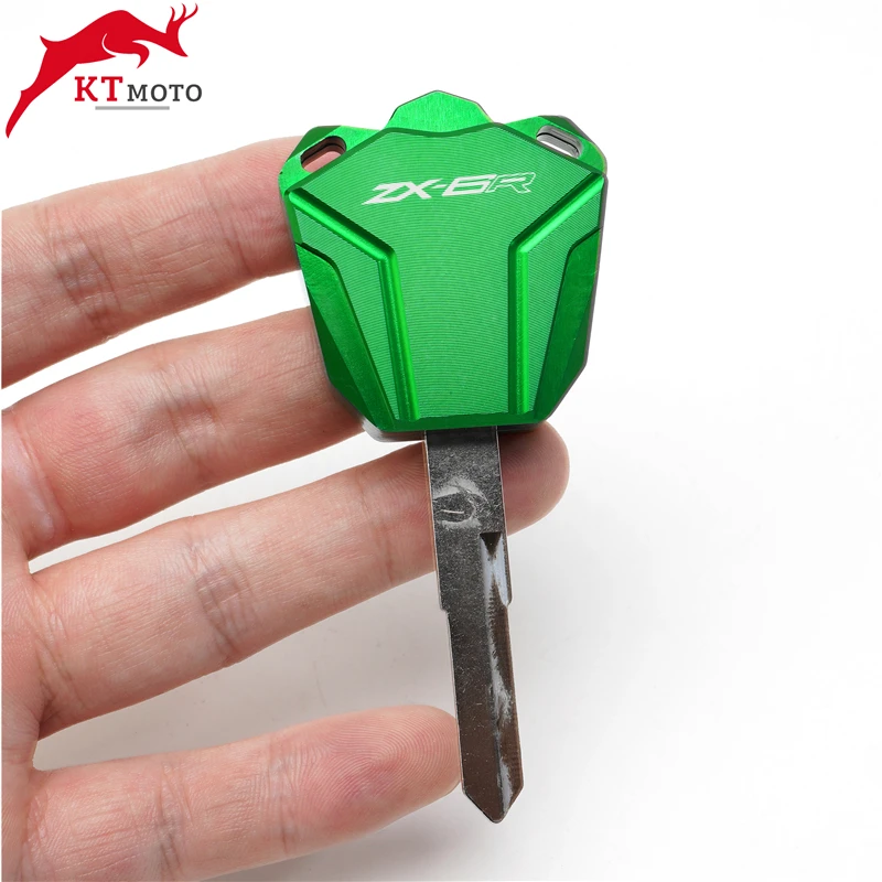 2020 NEW Motorcycle CNC Aluminum Key Case Cover Shell For Kawasaki ZX-6R Ninja ZX6R 636 2008-2020 2019 key protective case | Автомобили и