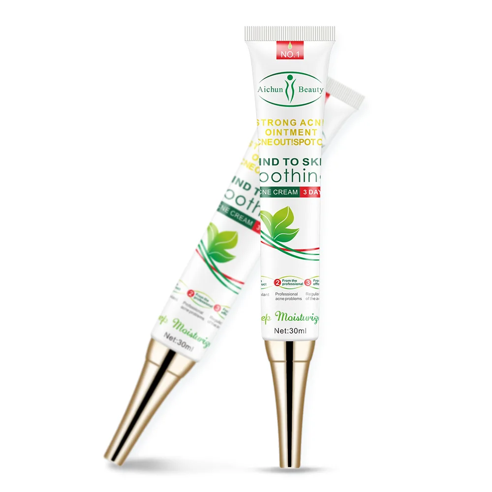 

Aichun Acne Treatment Skin Care Cream Anti Acne Oil Control Shrink Pores Acne Scar Remove Face Care Whiteningcontrol oil TSLM1