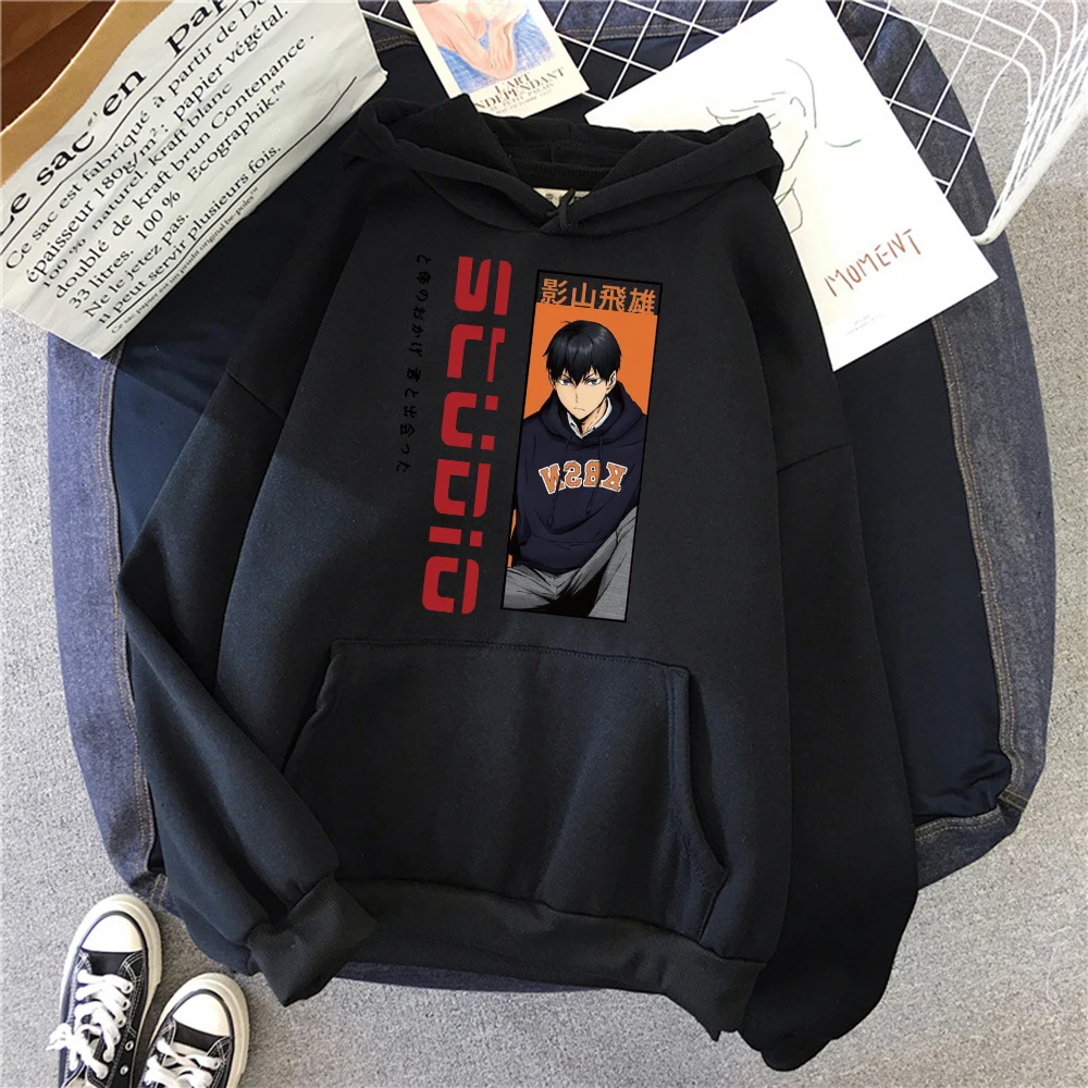 

Amine Haikyuu Tobio Kageyama Printed Hoodies For Women Casual Managa Graphic Men Sweatshirt Harajuku Plus Size Clothes Unisex