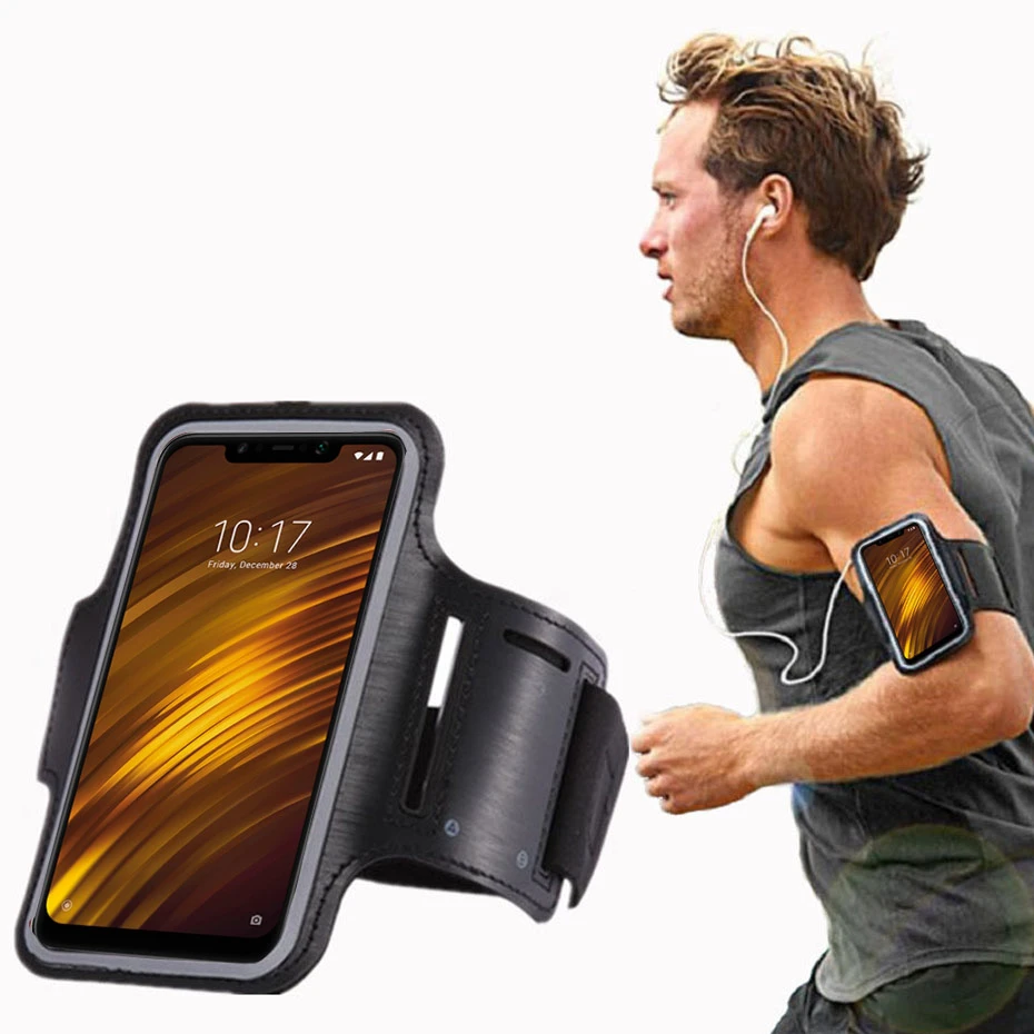Black Arm Band Phone Case Holder For Xiaomi Poco Phone X3 Gt M3 Pro 5g M2 Running Sports Arm Phone Fitness Pouch Breacelet Bag Phone Pouches Aliexpress