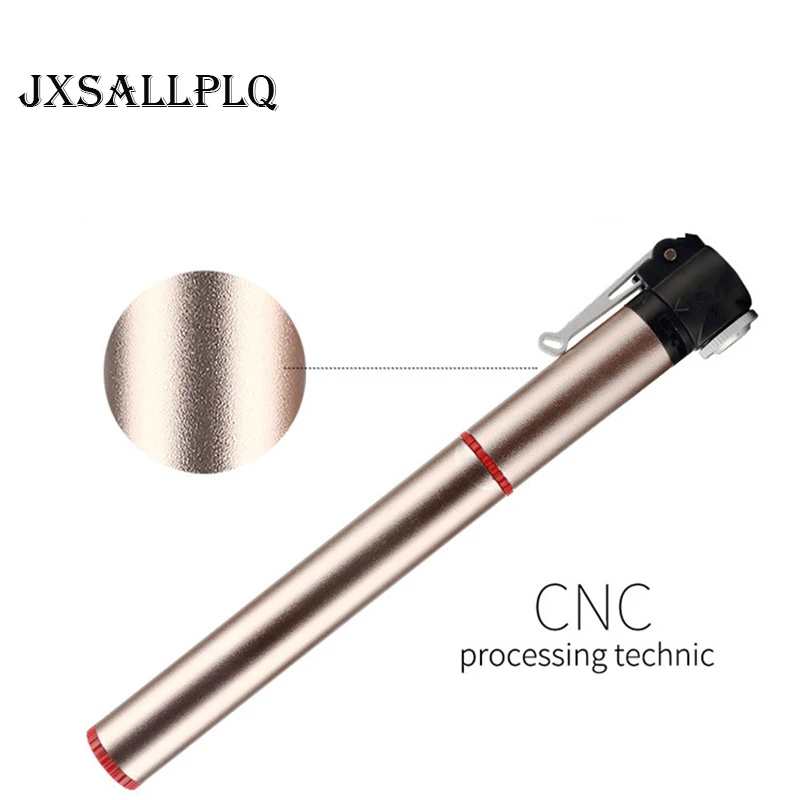 

JXSALLPLQ Hot Sale Multi-functional Portable Cycling Bike Air Pump Tyre Tire Ball Double Stroke Gas Mouth Bicycle Pump Tools