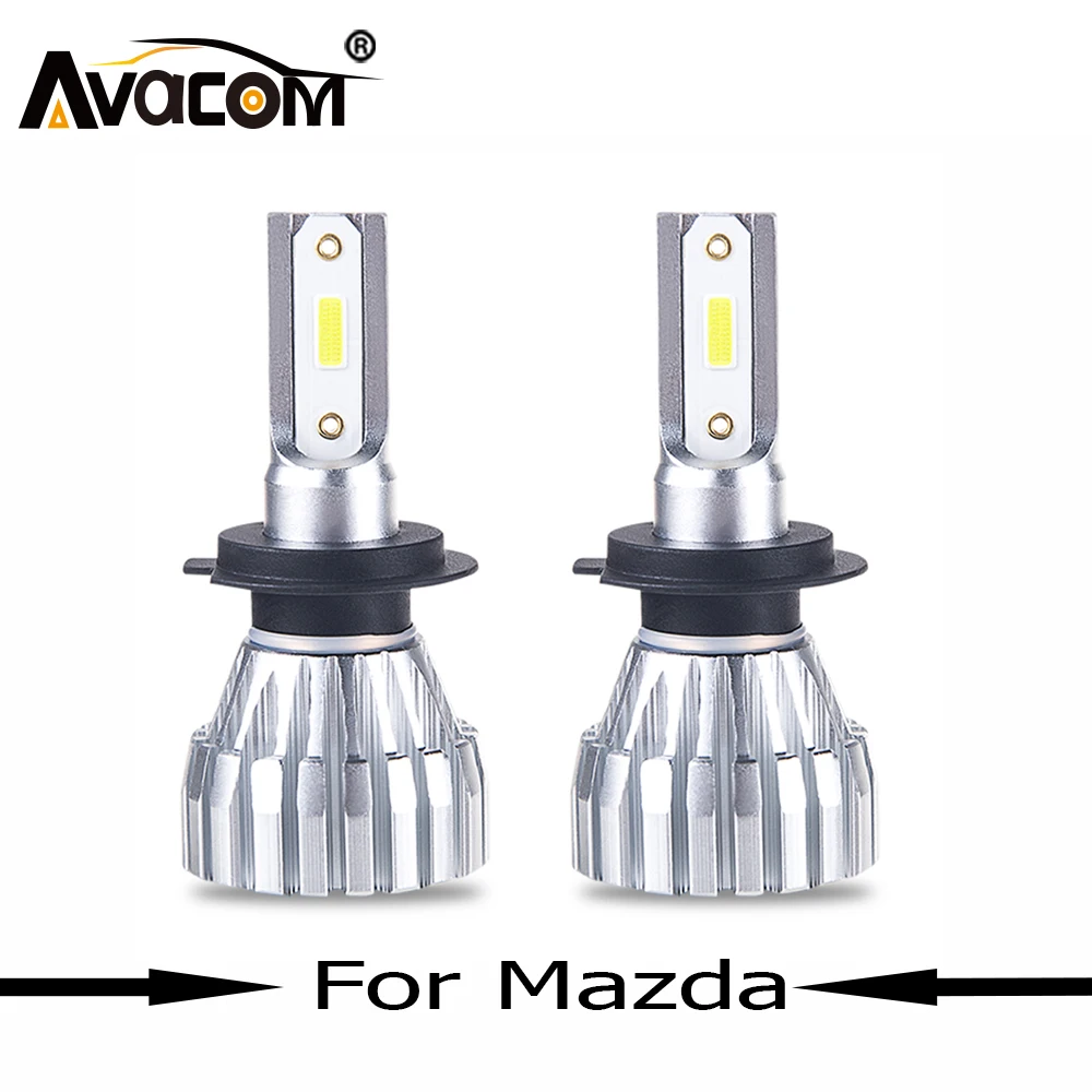 Светодиодная лампа Avacom h4 h3 h7 12 В h8 hb4 9006 h1 hb3 9005 9012 h11 автомобильный противотуманный