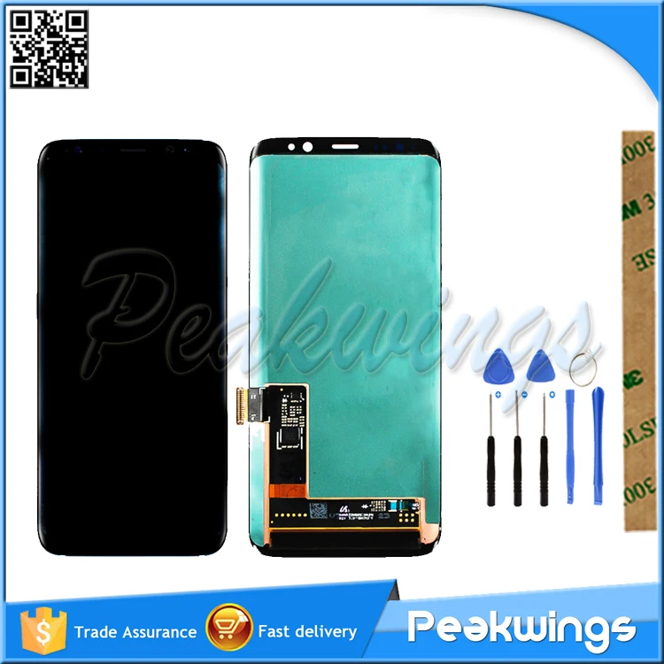 

AMOLED LCD Display For Samsung Galaxy S8 G950F LCD Screen With Touch Assembly