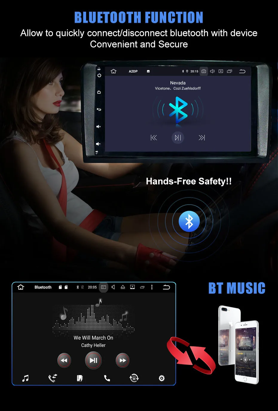 Flash Deal KANOR 1024*600 IPS Android 9.0 2 Din Car Autoradio For Mercedes Benz W164 ML350 ML450 ML500 ML430 X164 GL320 1
