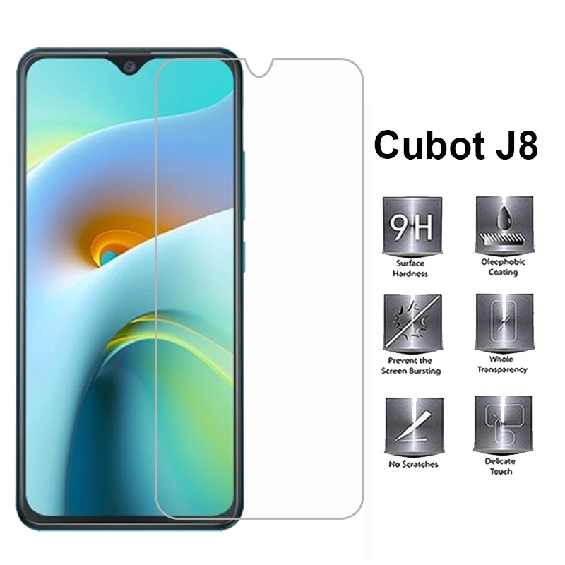 CUBOT J8 GLASS CASE