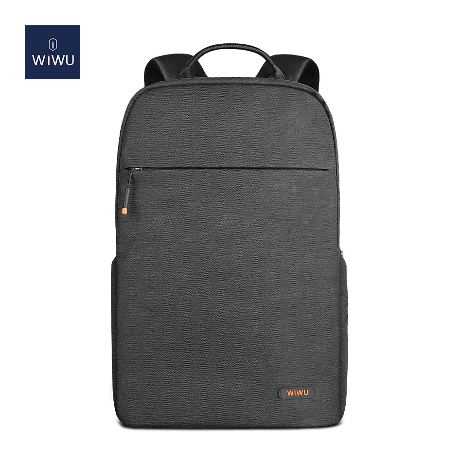Wiwu-mochila Laptop de Grande Capacidade Nylon à Prova Dágua Leve para a Escola para Macbook Air 15.3 Novo
