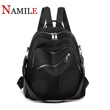 

Oxford cloth backpack women 2020 new Korean fashion anti-theft all-match travel school bag ladies backpack