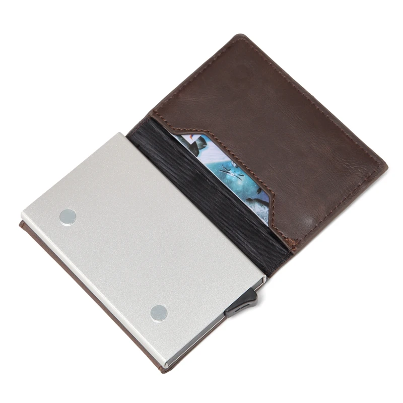 Анти Rfid кошелек кредитный id держатель для карт для мужчин и женщин бизнес визитница наличные Карты Карманный Чехол держатель кредитной карты