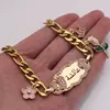 customize any name muslim Stainless Steel baby child Bangles bracelets 4