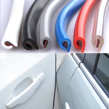 5M Auto Tür Protector Rand Auto Gummi Dichtungen Scratch Stoßstange Protector Zierleiste Schutz Streifen Abdichtung Auto Styling