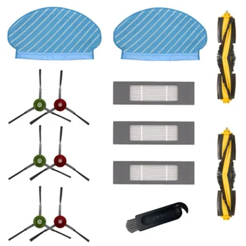 

Detachable Filters Side Roller Brushes Mop Cloth Kit For Ecovacs Deebot Ozmo 920 950 Robot Vacuum Cleaner Accessories