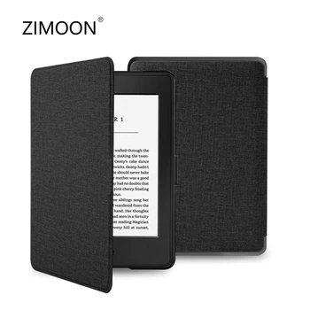 

For Kindle 8th Case Cloth Texture PU Leather Smart Case PC Back Hard Cover for Kindle 8th SY69JL Gen 2016 Released