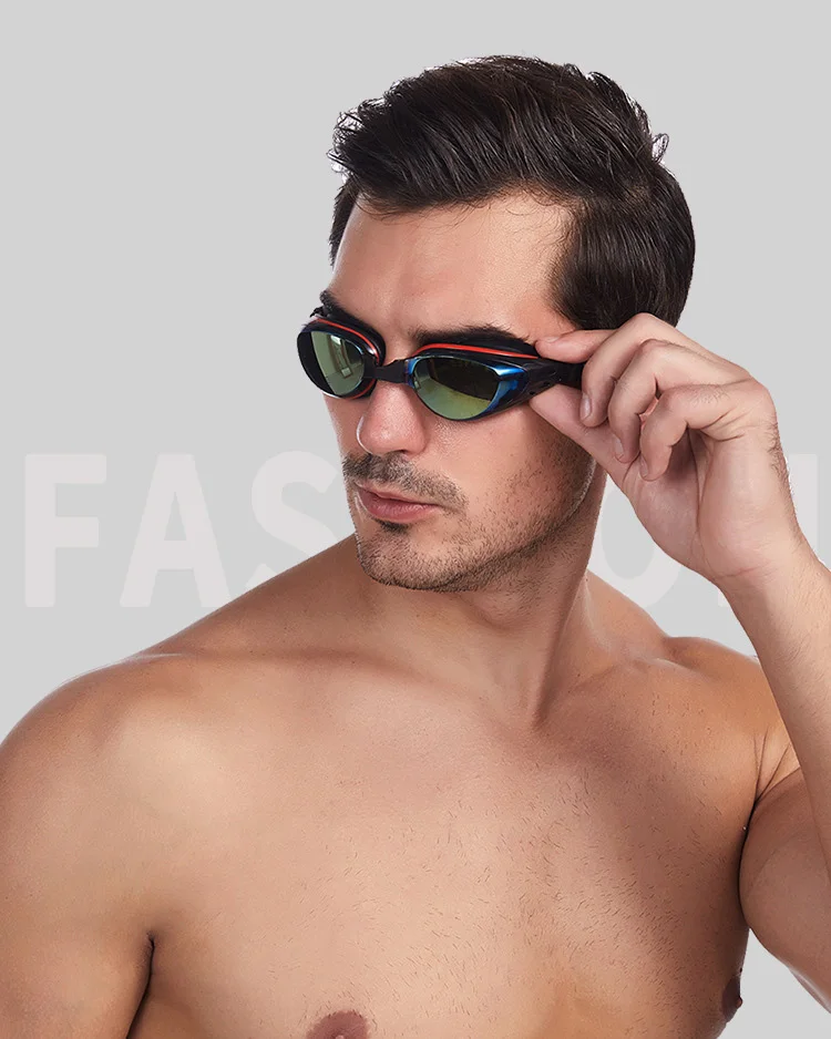 Lunettes De Natation Myopes WAVE – Anti-fuite, Anti-buée, Protection UV – Grand Choix De Corrections (-1,5 à -10)