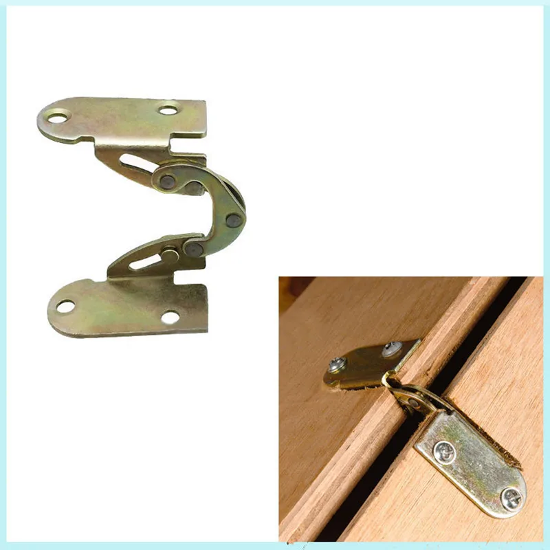 

4PCS Multifunctional 180 degree hidden folding hinge table desk bed bracket mechanism furniture hardware accessories