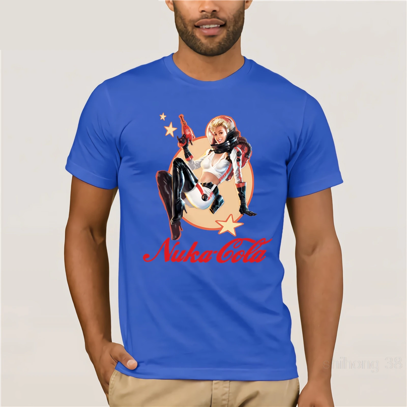 Nuka Cola T Shirt Men's Brand 2019 Summer Cool shirt casual brand clothing printing Mercede | Мужская одежда