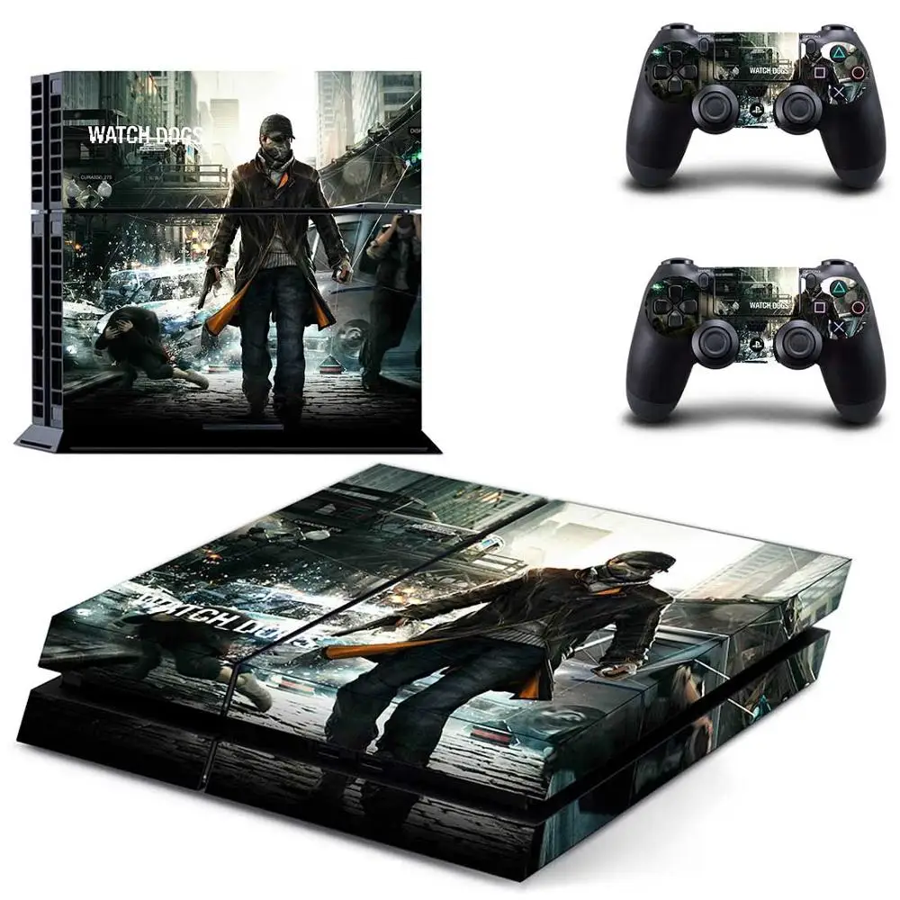DPTM2233 Часы для собак PS 4 стикер игровая станция 4 наклейка s Наклейка для PS4 наклейка Pegatinas Adesivo для playstation 4 консоль и контроллер - Цвет: DPTM2233