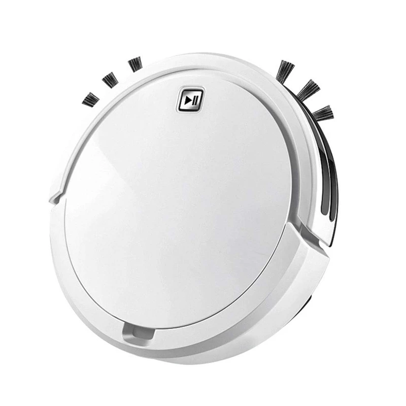 

Top Sale Sweeping Robot Vacuum Cleaner Sweeper Wet Mop Simultaneously for Hard Floors Carpet Run 150 Mins Before Automatically C