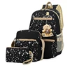 3pcs/set Women Backpack School Bags Star Printing Cute Backpacks With Bear For Teenagers Girls Travel Bag Rucksacks Mochila ► Photo 2/4