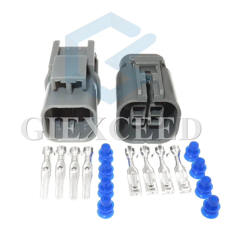 

4 Pin 7223-1844-40 7122-1844-40 Waterproof Connector Female Male Car Electrical Plug Cable Socket For S13 SR20DET IAC FICD