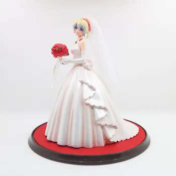 

1/8 anime action Figure Gurren Lagann Nia Teppelin Wedding Dress Ver. Cute Girl PVC Model Toy for boys