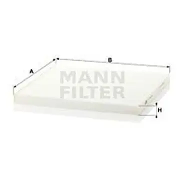 Фильтр салона NISSAN MURANO/TEANA 08 MANN-FILTER CU29001