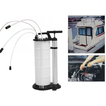 

9L Waste Oil Water Suction Extraction Pump Fluid Vacuum Transfer Hand Operating Automobile Car Repair Tool