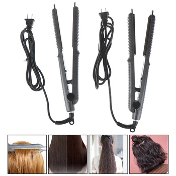 

Corrugated Crimper Waves Straightening Iron Temperature Adjust Hair Flat Iron Electronic Hair Straightening Irons Ceramic Vapor