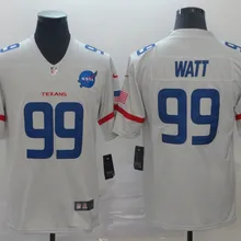 Сшитая Мужская футболка Хьюстон дэшон Уотсон JJ Watt DeAndre Hopkins Vapor Untouchable Limited texans