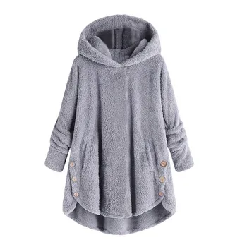

2019 Autumn Long Coat Women Winter Warm Hooded Parkas Female Solid Color Jacket Ropa Invierno Mujer Streetwear Plus Size 5XL