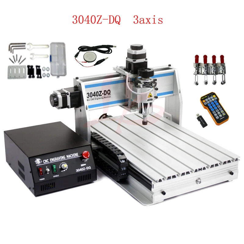 Фрезерный станок с ЧПУ фрезерный гравировальный 300 Вт cnc 3040Z USB mach3