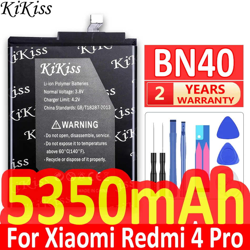 Сменная батарея для Xiaomi Redmi 4 Pro Prime 3 ГБ ОЗУ 32 Гб ПЗУ версия Redrice Hongmi BN40 Оригинальная