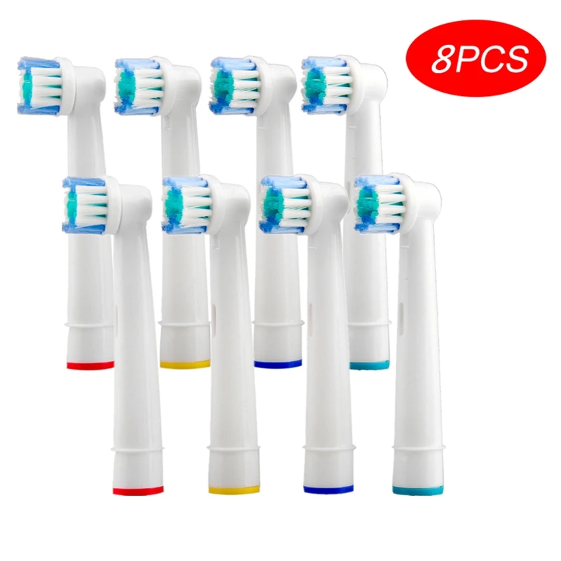 

8pcs Replacement Brush Heads For Oral-B Electric Toothbrush Advance Power/Pro Health/Triumph/3D Excel/Vitality Precision Clean