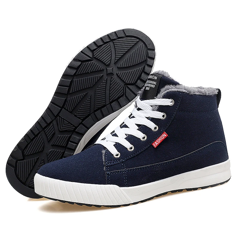 

Women/men Flat Winter Shoes Woman Keep Warm Fur Sneakers 35-46 Lovers Winter Footwear Flats Casual Femme Plus Size 46 WM-7799